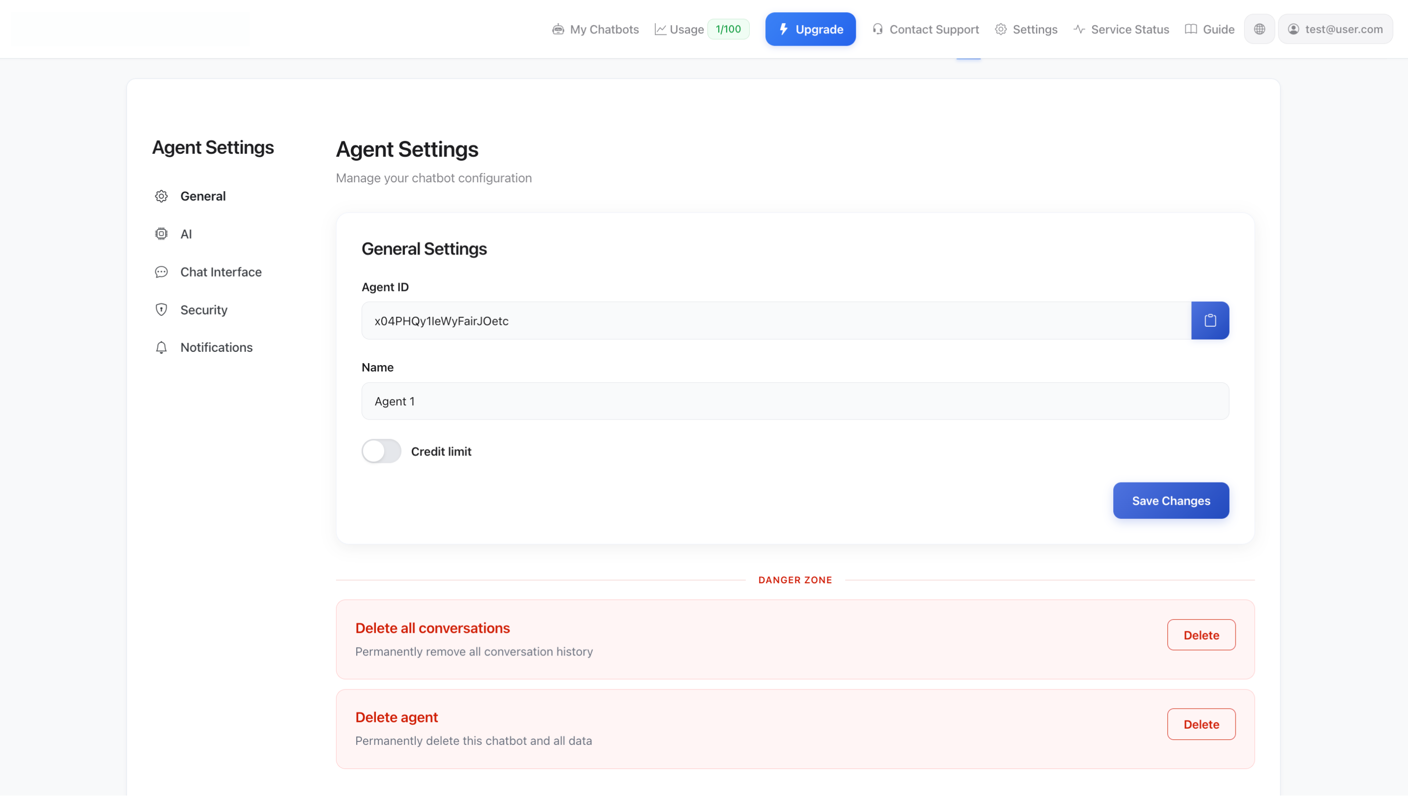 Algemene instellingen