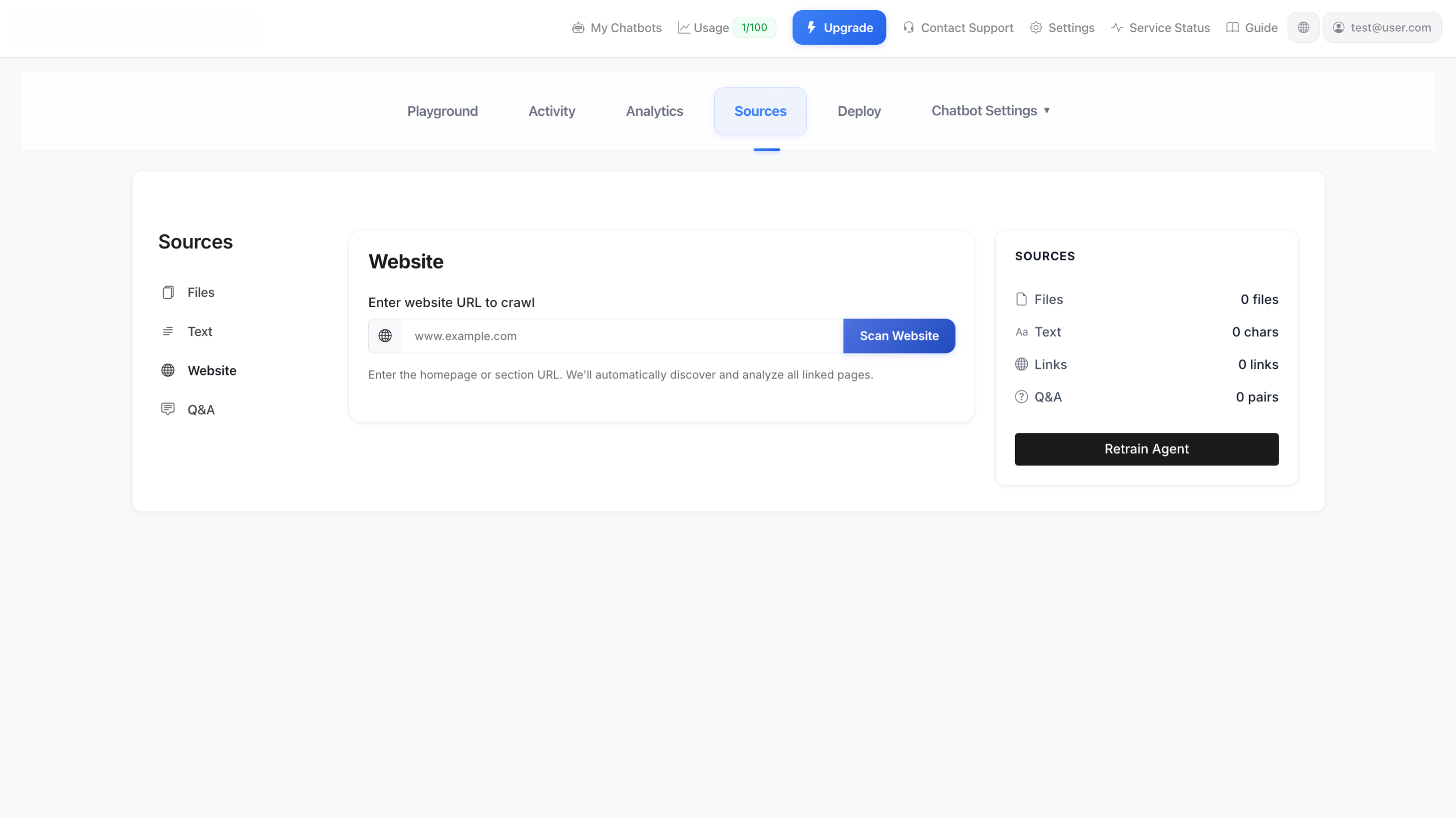 Doorzoeken van websites